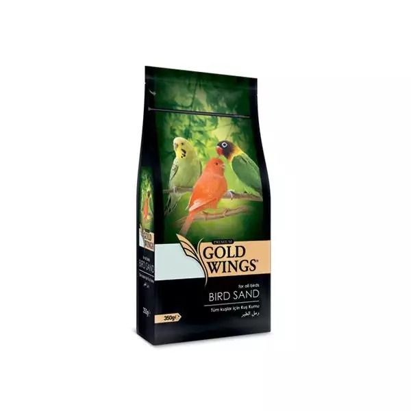Nisip Premium pentru toate tipurile de pasari, Gold Wings Premium Bird Sand, 350 g (toate imagine 2022