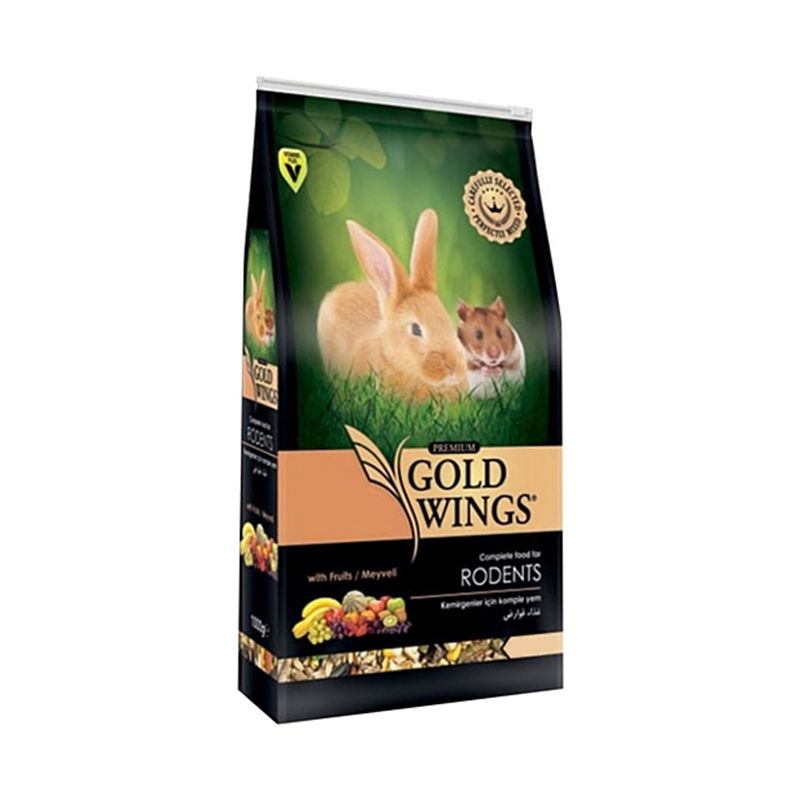 Mancare completa Premium pentru rozatoare, Gold Wings Premium Rodent, 750 g 750
