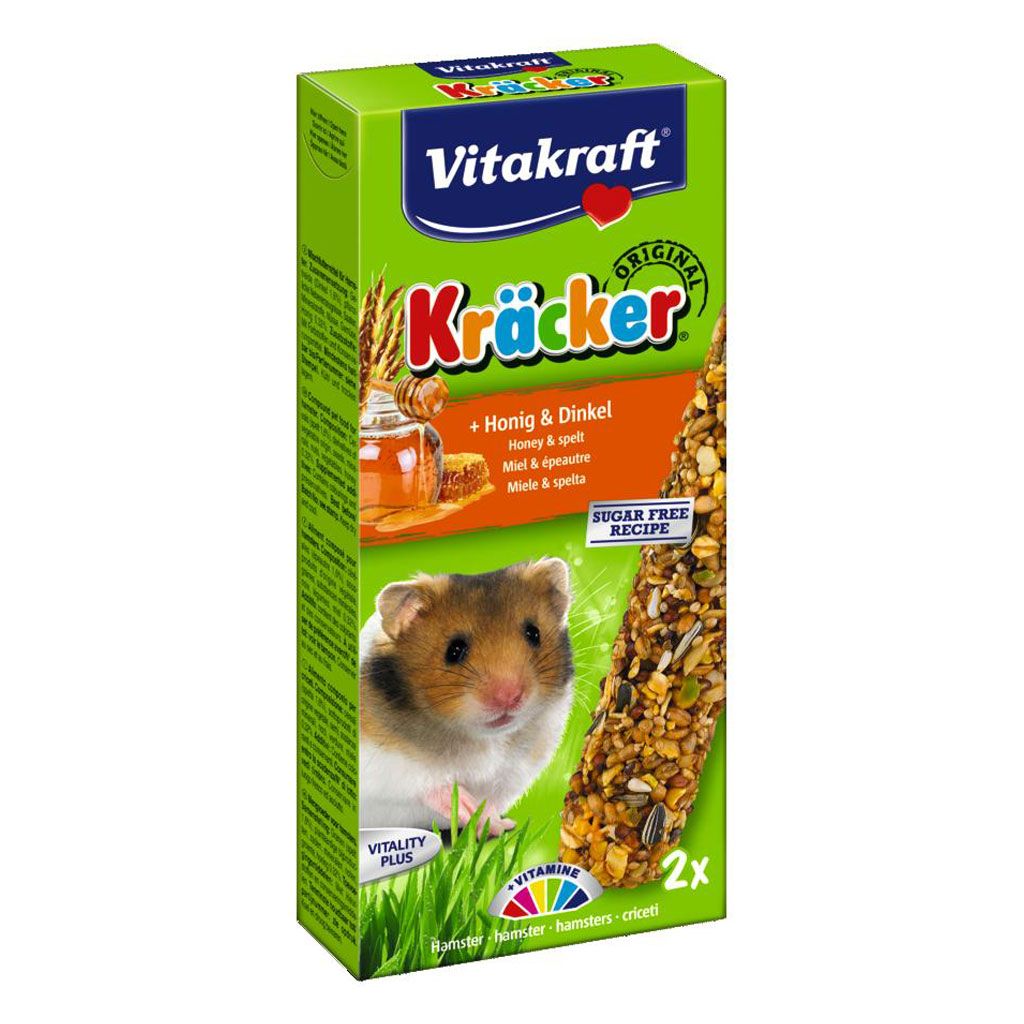 Baton Hamsteri Vitakraft Miere/Grau Spelt 2 Buc