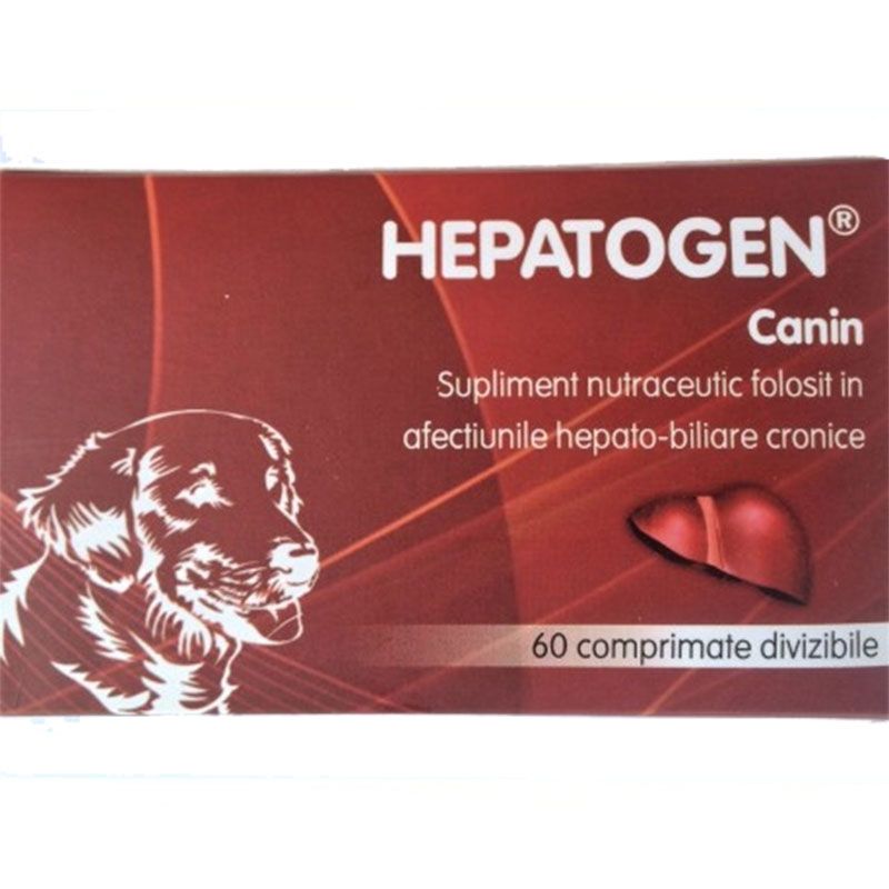 Hepatogen Canin X 60 Comprimate