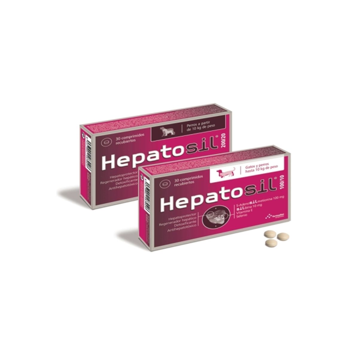 Hepatosil 100/10 X 30 Comprimate