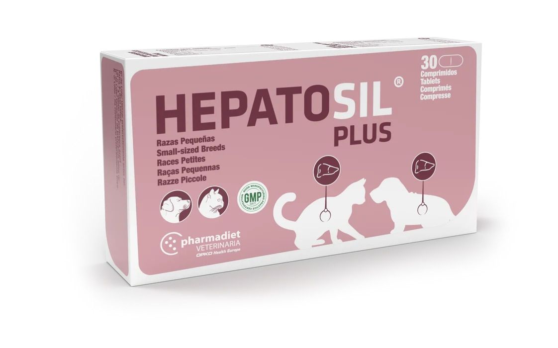 Hepatosil Plus Rase Mici si Pisici, 30 tablete afecțiuni imagine 2022