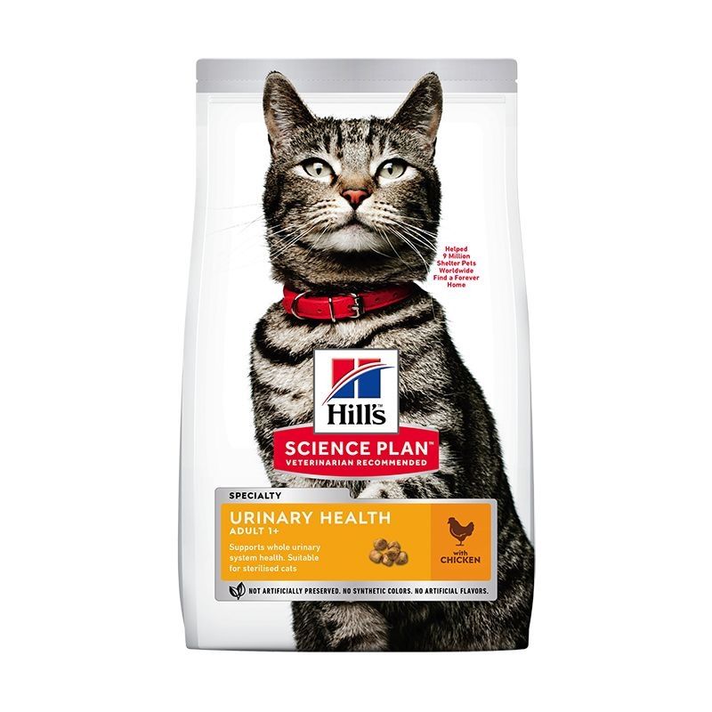 Hill\'s Science Plan Feline Adult Urinary Health Chicken, 7 kg