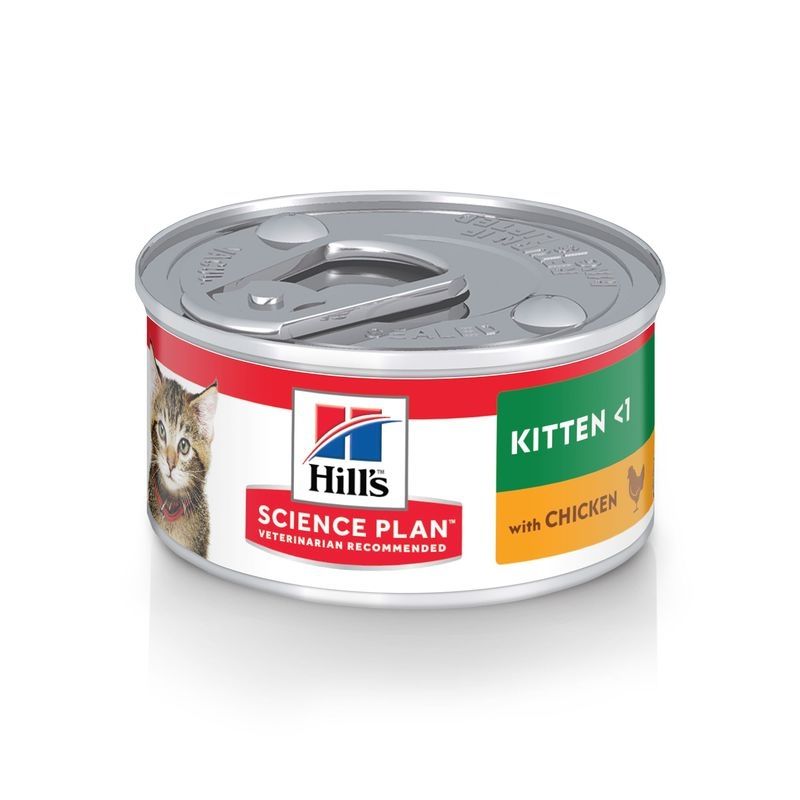 Hill’s SP Feline Kitten Chicken, 82 g (conserva) (conserva)