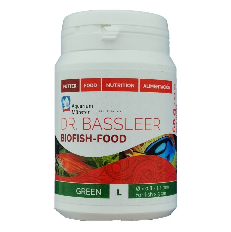 Hrana Aquarium Munster Biofish Food Green L 60 G