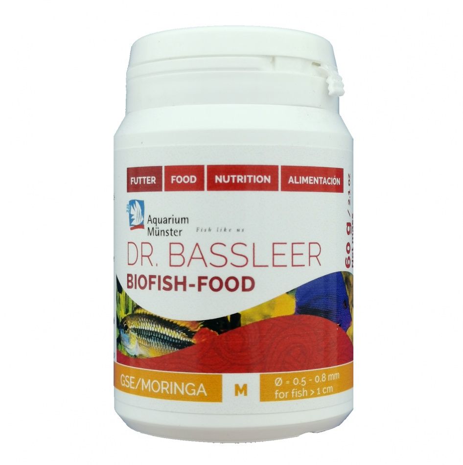 Hrana Aquarium Munster Biofish Food GSE/MORINGA M 60 G