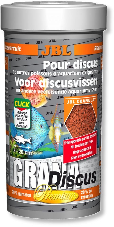 Hrana granule premium pentru Discus JBL Grana-Discus 1 L