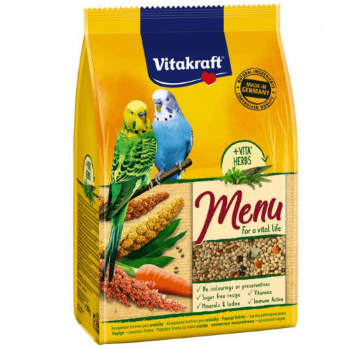 Hrana pentru perusi, Vitakraft Premium Meniu, 500 g