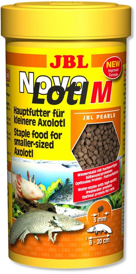 Hrana speciala peleti JBL NovoLotl M 250 ml