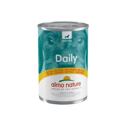 Hrana umeda caini Almo Nature Daily Conserva Pui, 400 g