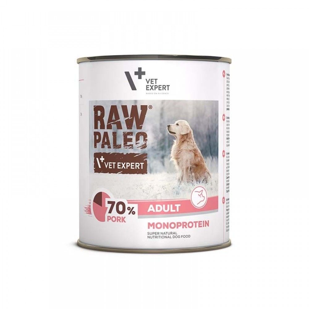 Raw Paleo Adult, Carne Porc, 400 g