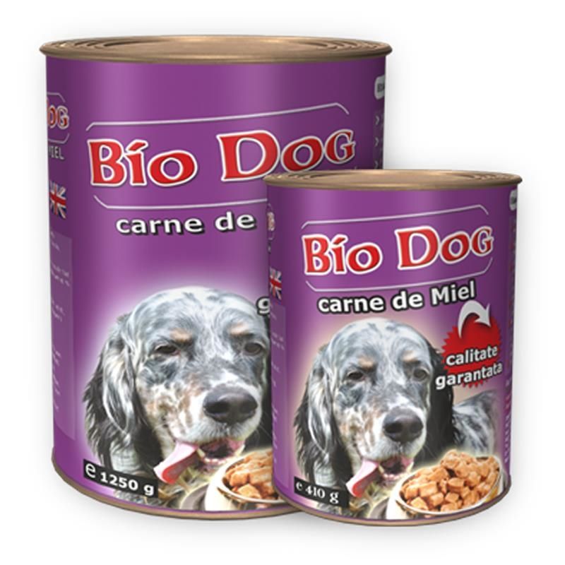 Hrana Umeda Pentru Caini Biodog, Miel, 410 g