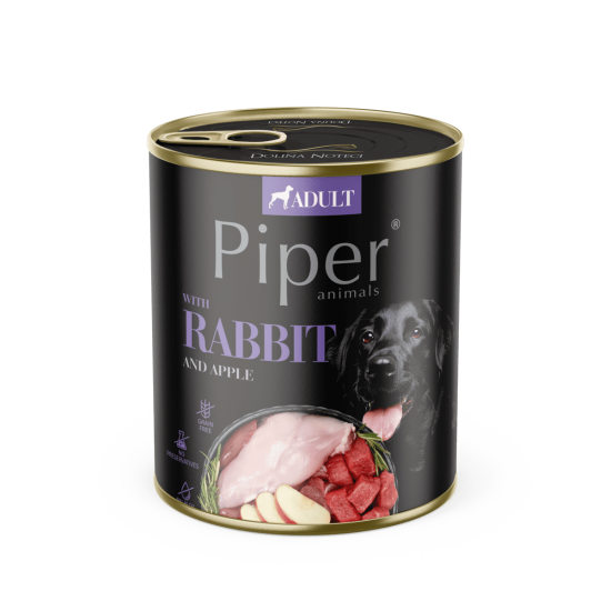 Piper Adult Dog, Iepure si Mar, 800 g