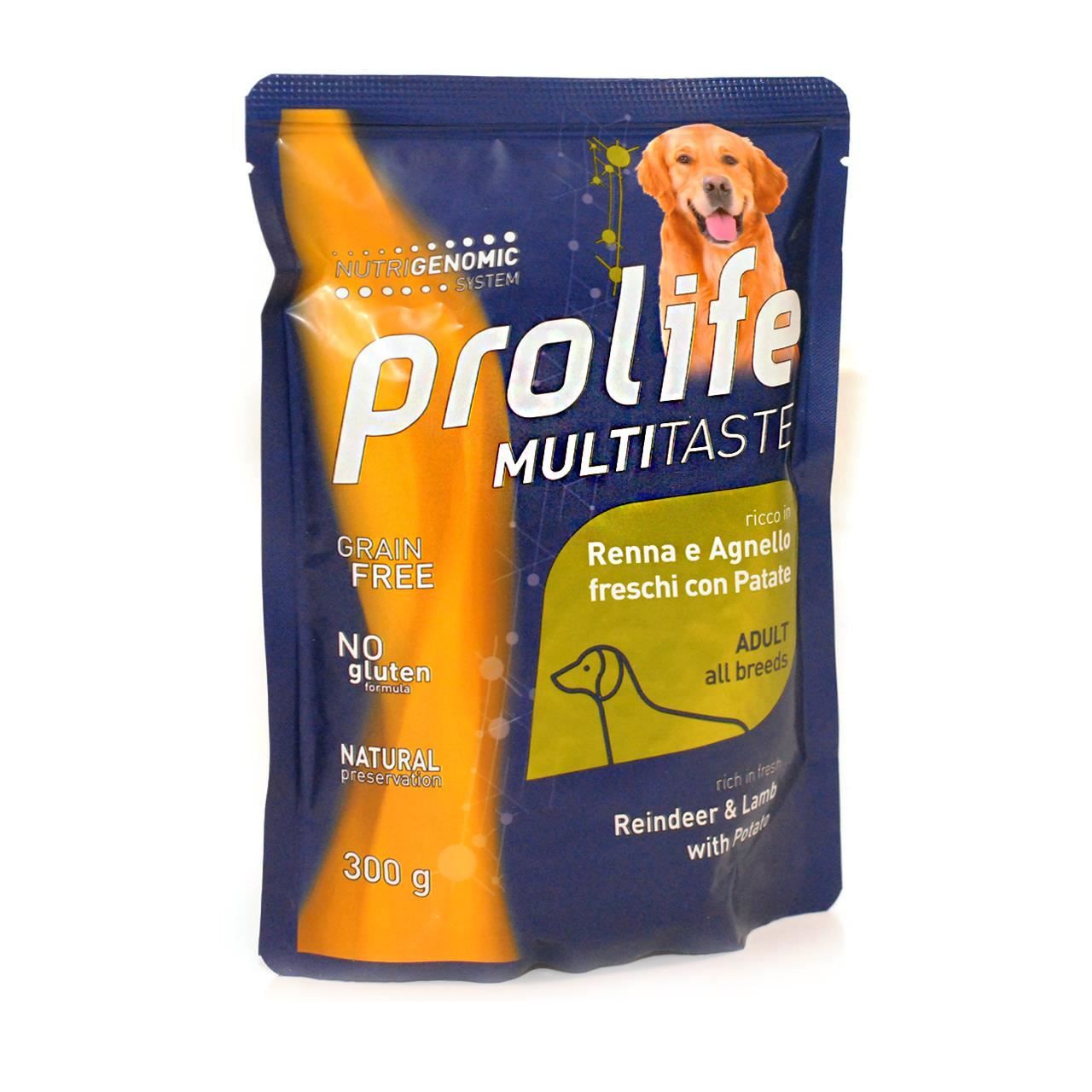 Hrana Umeda Pentru Caini Premium Prolife Dog Plic Ren/miel/cartof/free Grain 300g 300g imagine 2022