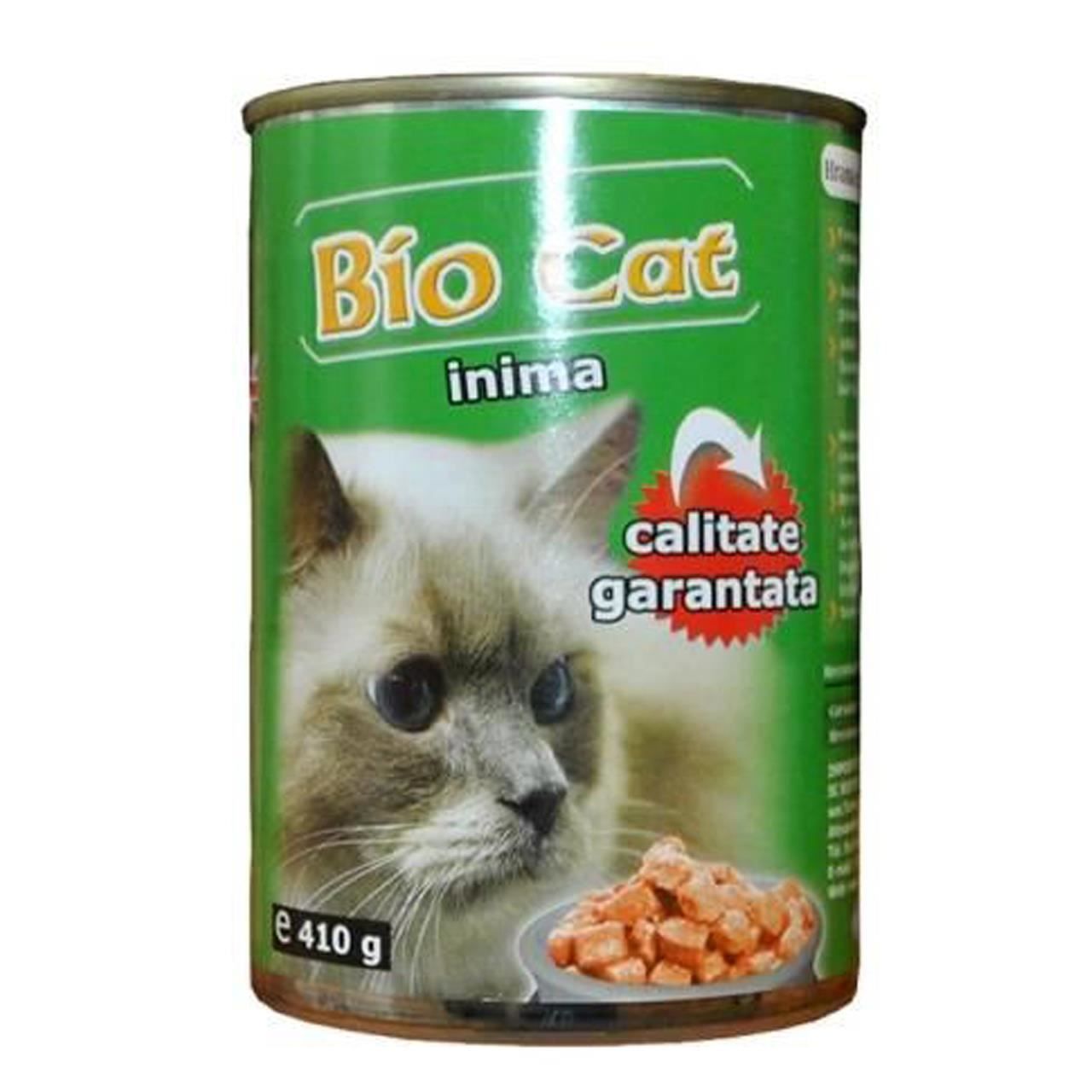 Hrana Umeda Pentru Pisici Biocat Inima 410 g