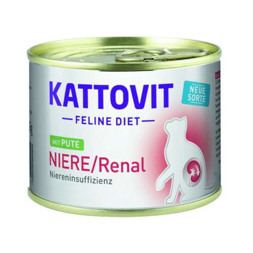 Conserva Kattovit Renal, Curcan, 185 g