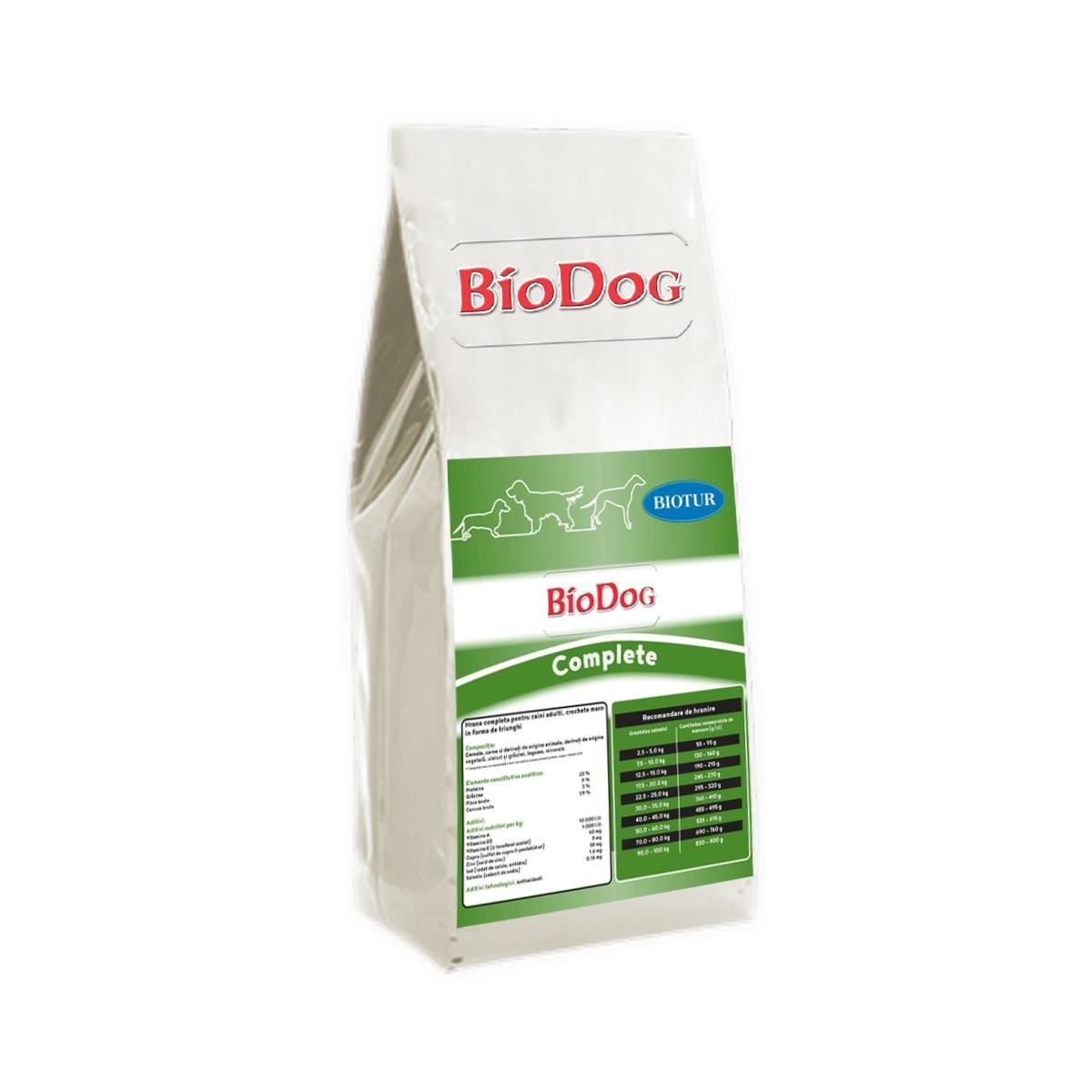 Hrana Uscata Pentru Caini Biodog Complete 20 Kg Biodog imagine 2022