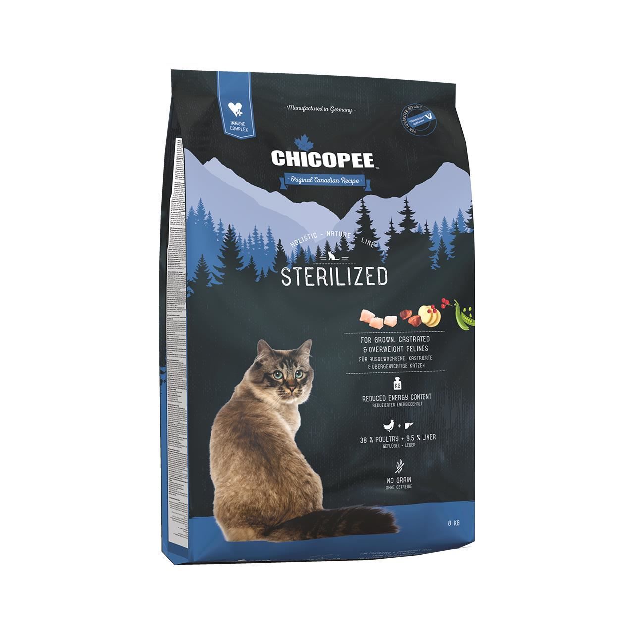 Hrana Uscata Pisici Super-premium Chicopee Cat Sterilized, 8 kg Hrana uscata Pisici 2023-09-26