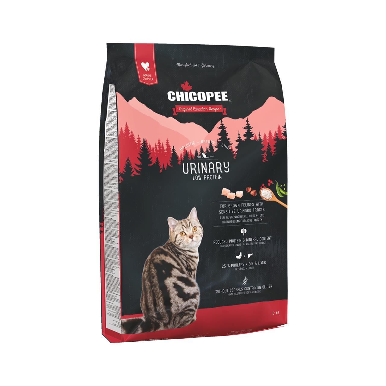 Hrana Uscata Pisici Super-premium Chicopee Cat Urinary, 8 Kg