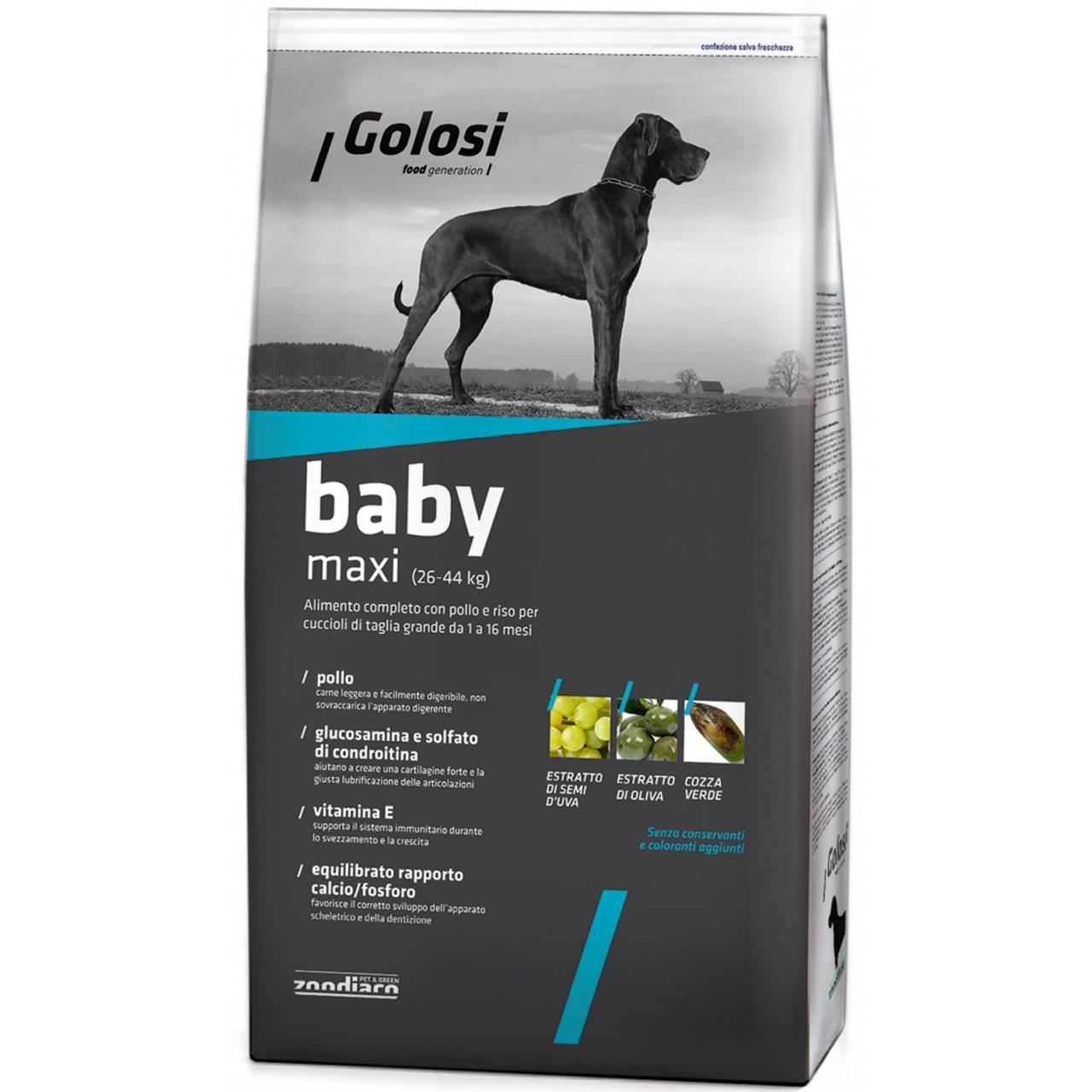 Hrana Uscata Premium Pentru Caini Golosi Dog Baby Maxi 12kg 12kg