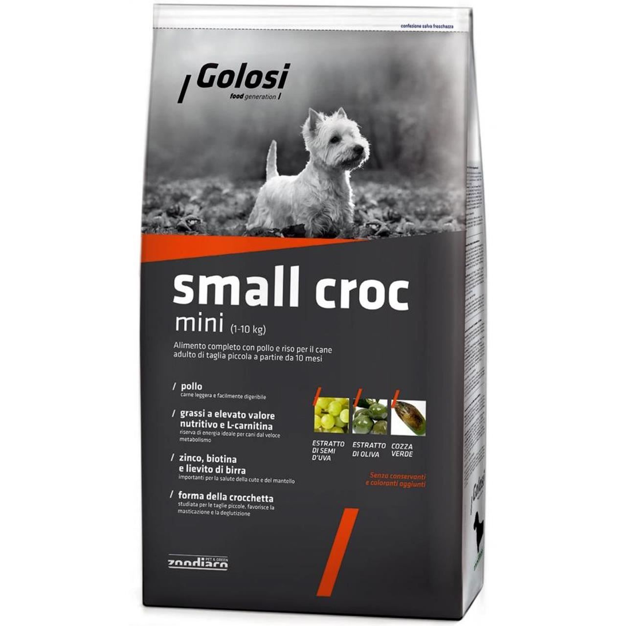 Hrana Uscata Premium Pentru Caini Golosi Dog Small Croc 12kg 12kg imagine 2022