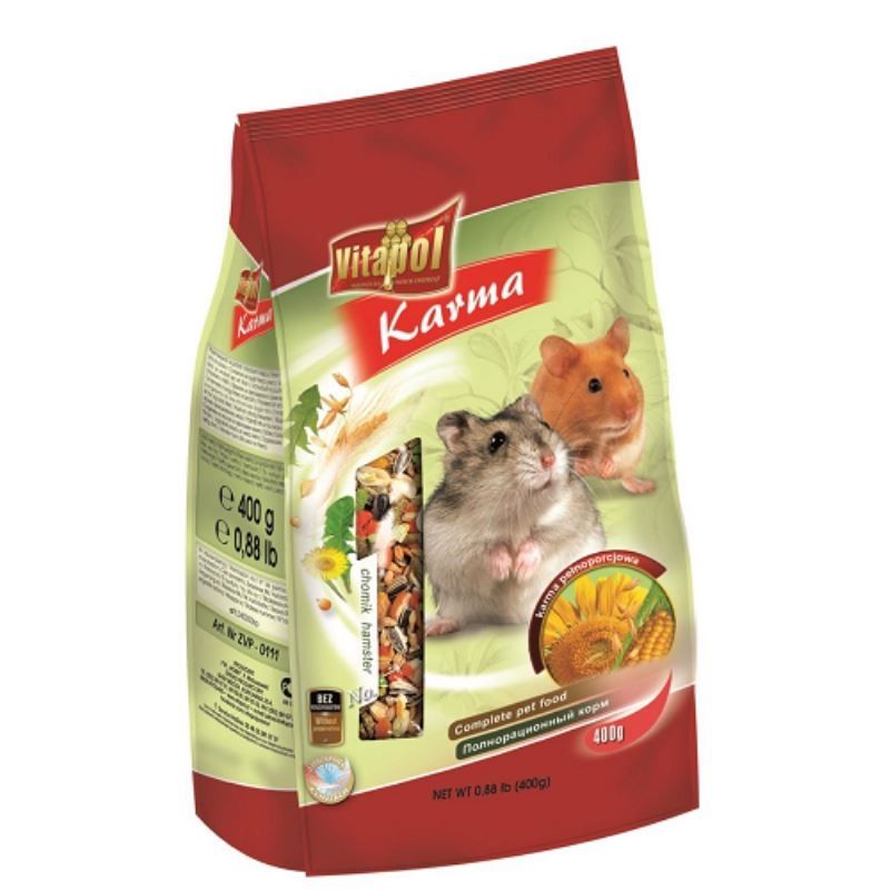 Hrana standard hamsteri Vitalpol, 400 g Meniuri Rozatoare 2023-09-26