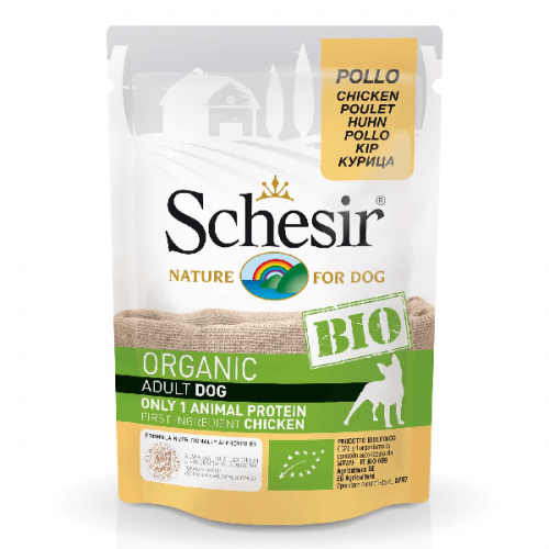 Schesir Dog Bio Pui, 85 g