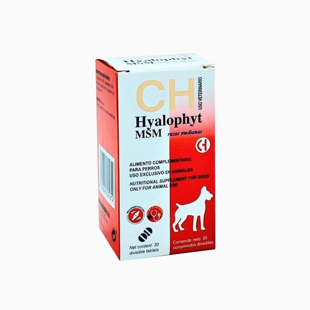 Hyalophyt MSM Medium, Supliment Articulatii, 30 Comprimate