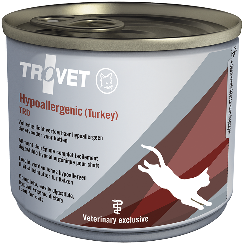 Trovet Cat conserva Hypoallergenic Curcan, 200 g