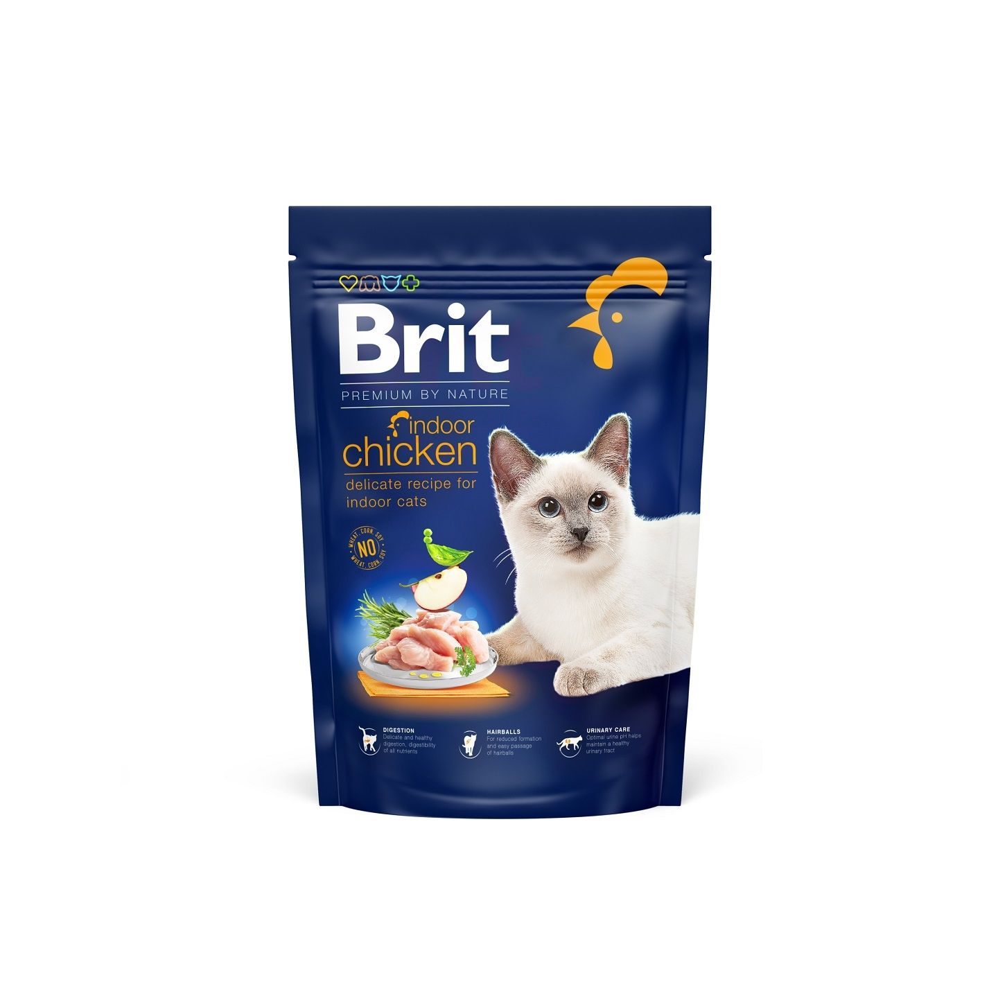 Brit Premium by Nature Cat Indoor Chicken, 1.5 kg