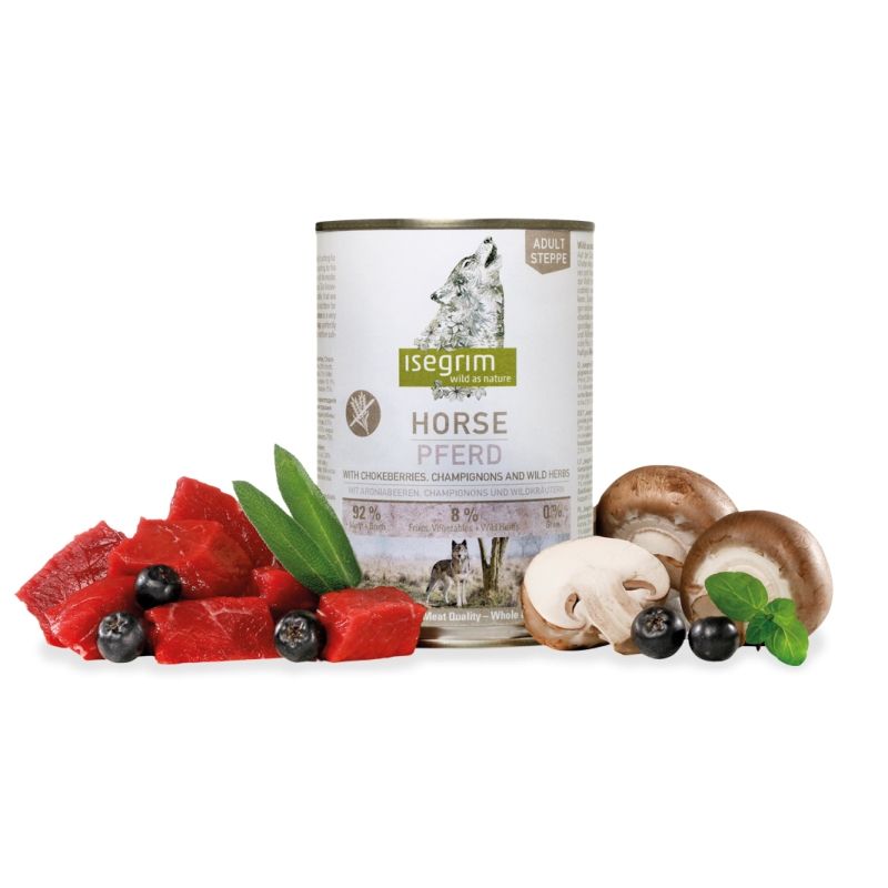 Hrana umeda, Isegrim Dog Adult Horse, 400 g
