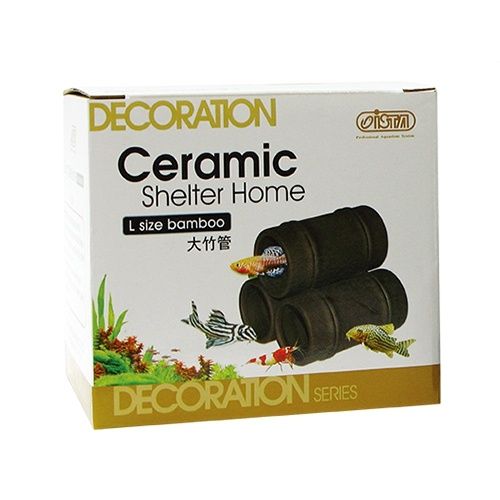ISTA – Ceramic-Shelter Home L size bamboo Accesorii Ceramice Acvarii 2023-09-29