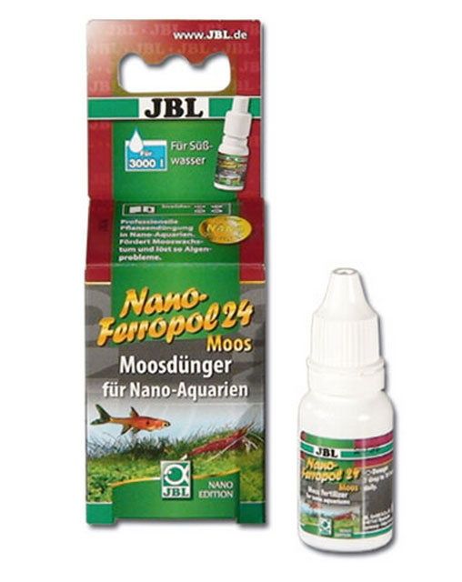 JBL Fertilizant NanoFerropol 24 Moos 15 ml Baza