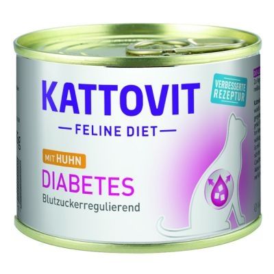 Conserva Kattovit Diabetic, Pui, 185 g 185 imagine 2022