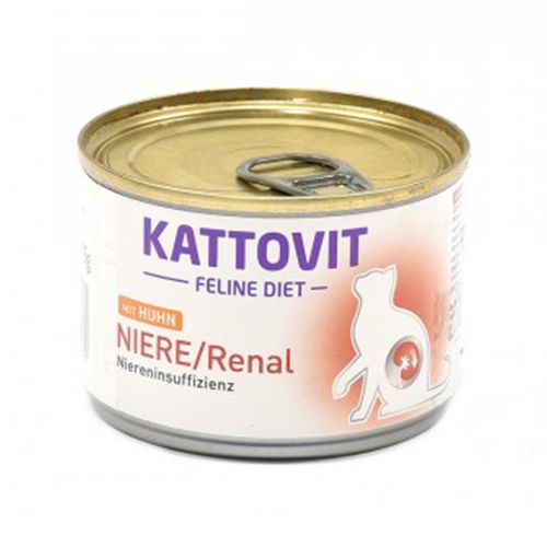 Conserva Kattovit Renal, Pui, 185 g