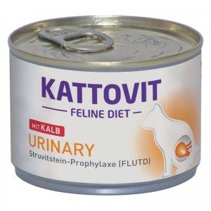 Conserva Kattovit Urinary, Vitel, 185 g