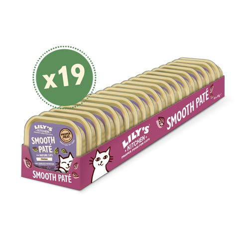 Lily's kitchen adult 7+ marvellously mature chicken supper wet complete cat food 19x85 g