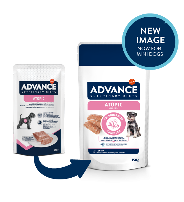 Advance Veterinary Diets Dog Atopic Derma Care, 8x150 g
