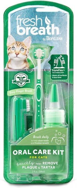 Oral Care Kit for Cats, 59 ml Care