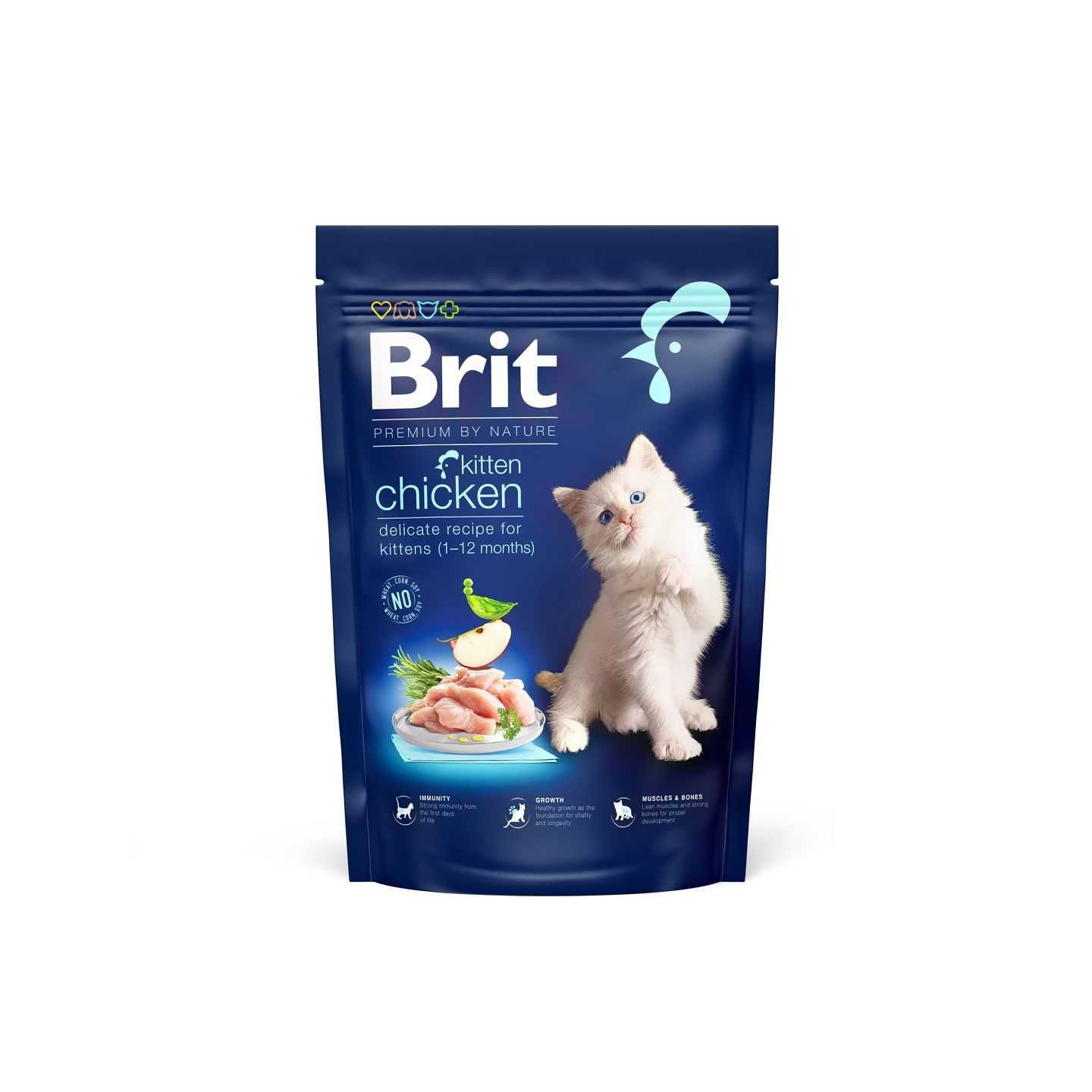Brit Premium by Nature Cat Kitten Chicken, 800 g