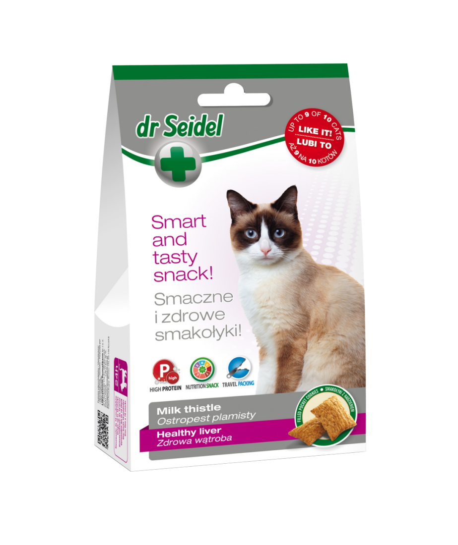 Dr. Seidel Cat Snack Sanatatea Ficatului, 50 g