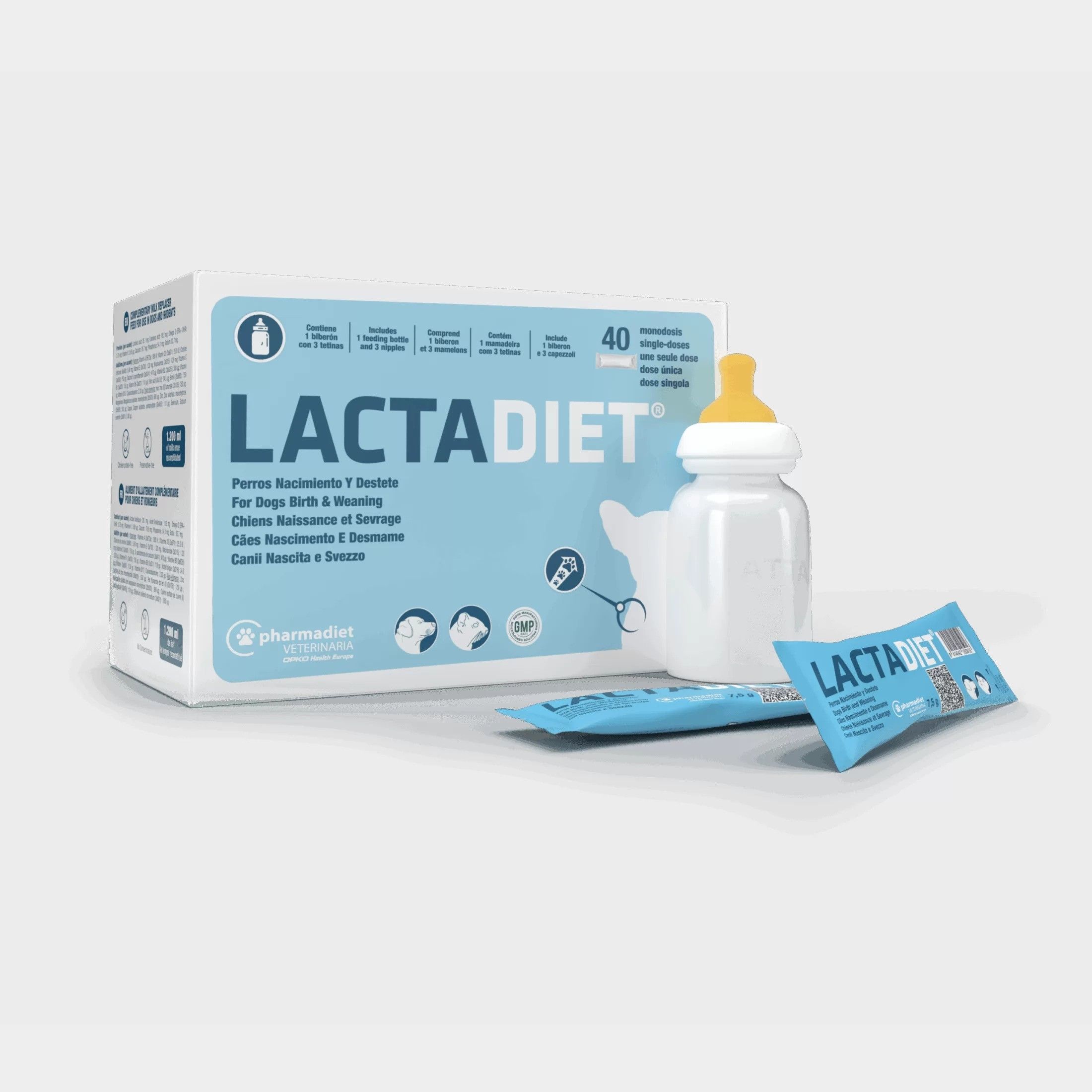 LactaDIET Nastere si Intarcare, 40 x 7.5 g