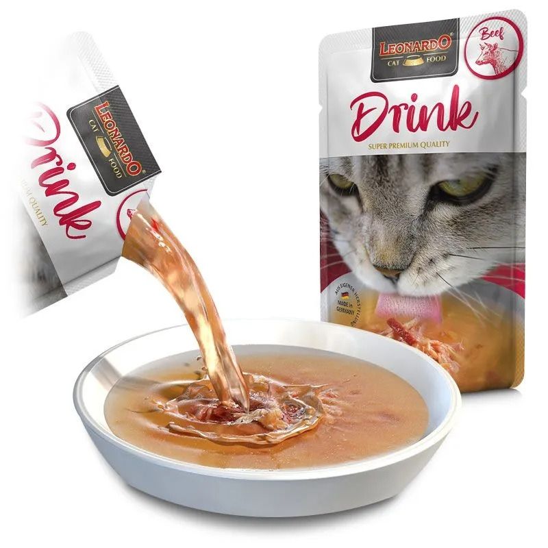 Hrana complementara lichida pisici, Leonardo Drink Vita, 40 g