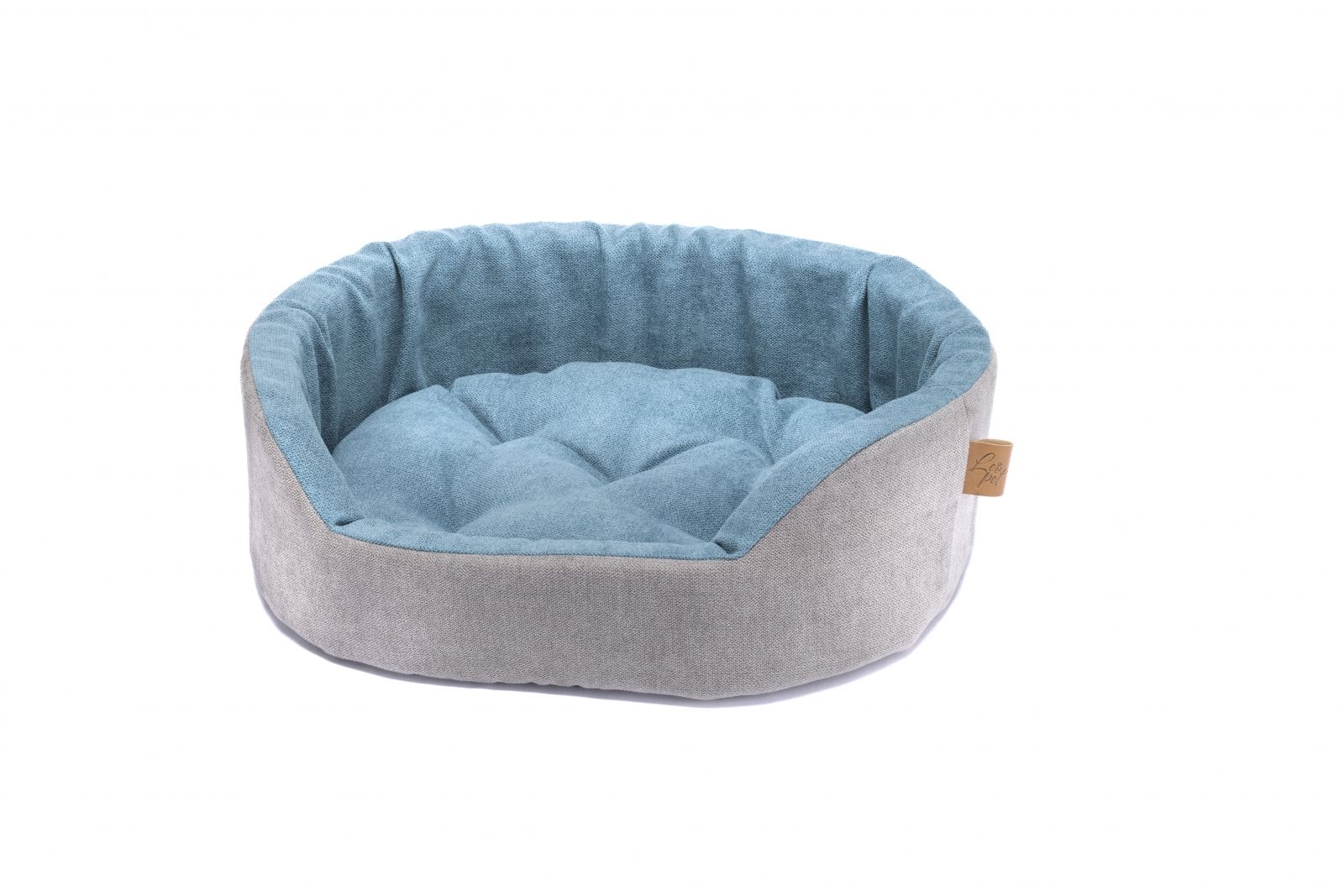 Leopet Culcus Bed Lux Light Blue, 55x41x15 cm