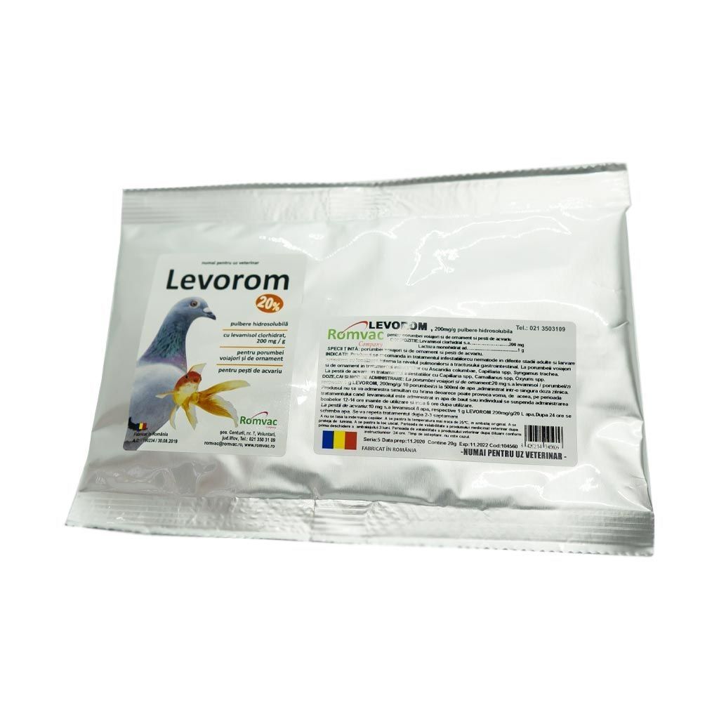 Levorom 20% Pulbere Orala, 100 g