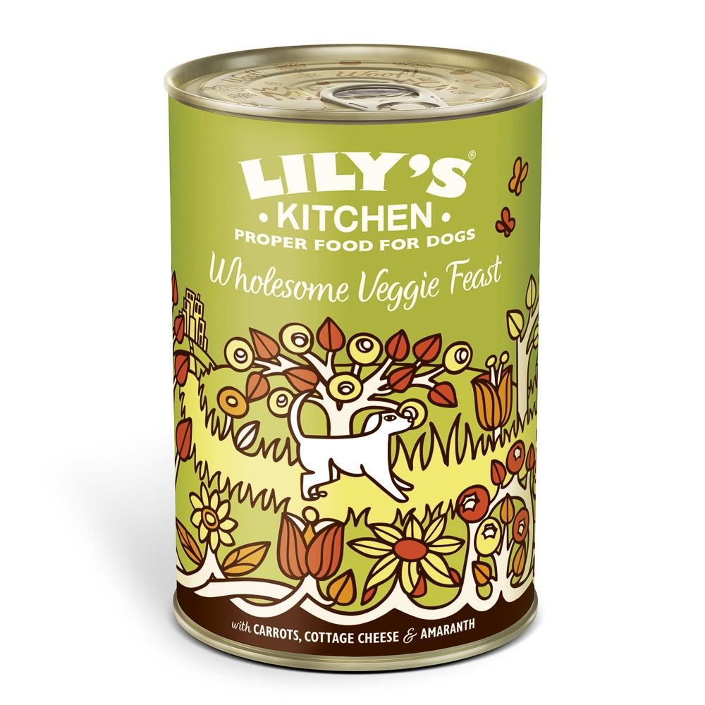 Lily\'s Kitchen For Dogs Wholesome Veggie Feast 375g