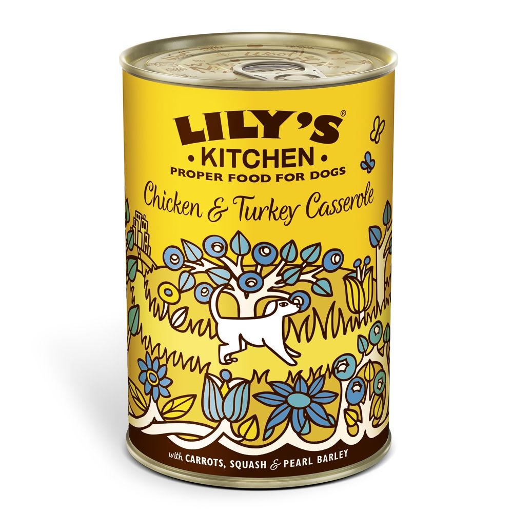 Lily’s Kitchen For Dogs Chicken & Turkey Casserole, 400 g 400