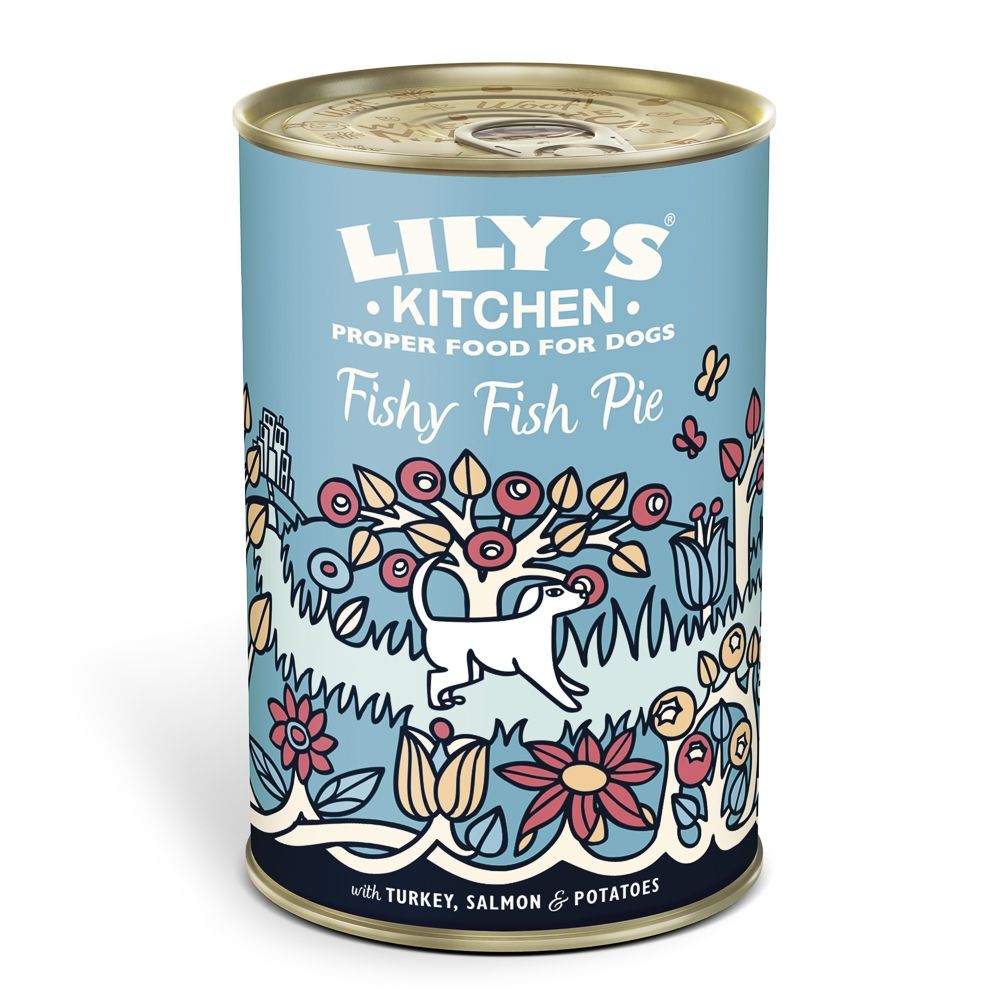 Lily’s Kitchen For Dogs Fishy Fish Pie With Turkey, Salmon & Potatoes, 400 g 400 imagine 2022