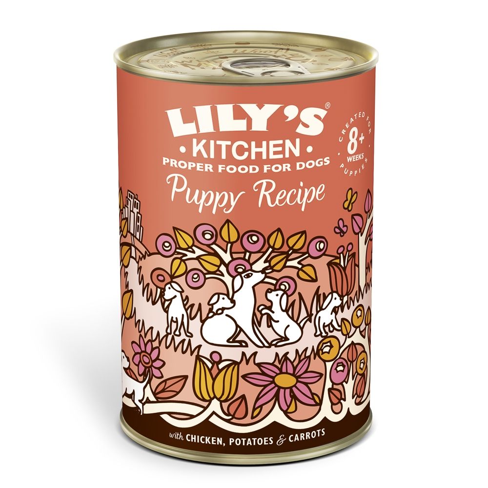 Lily’s Kitchen For Dogs Puppy Recipe With Chicken, Potatoes & Carrots 400g 400g imagine 2022