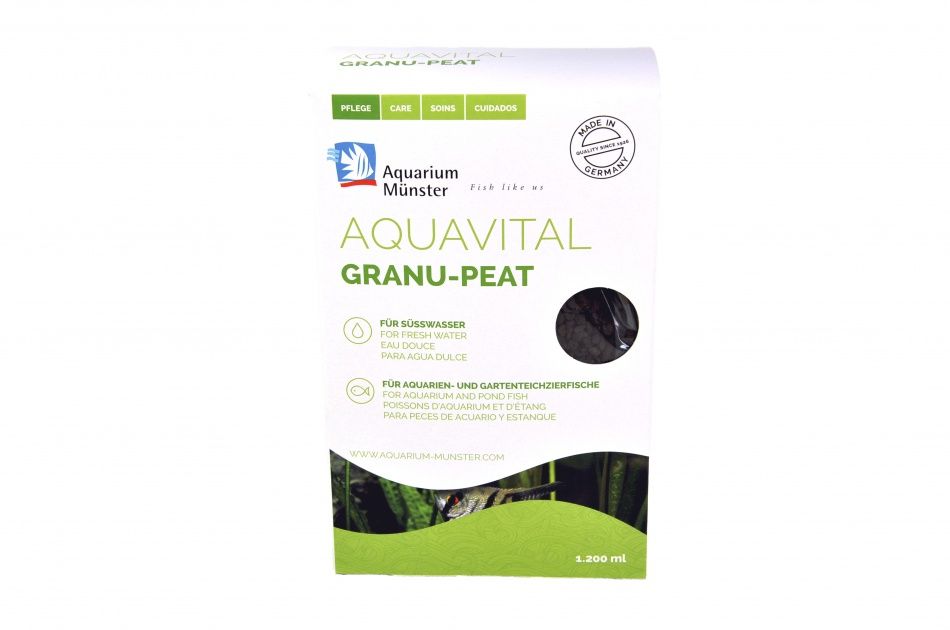 Masa filtranta Aquarium Munster Aquavital Granu Peat 1200 ml 1200